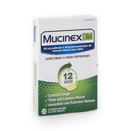 Mucinex DM, Expectorant/Cough Suppressant